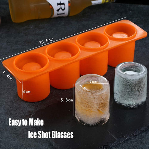 2Pcs Succulent Plants Pot Concrete Cement Mold Flower Pot Plaster Moulds Ice Shot Glass Molds Tea Light Candle Holder Pen Holder Resin Epoxy Casti...