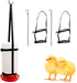Dnoifne 2 Pack Chicken Hanging Straps for Poultry Farm Chicken Waterer Feeder(Bottle Not Included)...