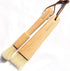 Pastry Brushes With Natural Wood and Bristles,Baking Brushes,Cooking Brushes,Food Brushes,Round and Flat,2 Pack...