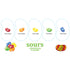 Jelly Belly Sours Jelly Beans, Sour Fruit Flavors, 9.8-oz Stand-Up Pouch...