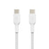Belkin BoostCharge Braided USB-C to USB-C Cable (1M/3.3ft) for iPhone 15, iPhone 15 Pro, iPhone 15 Pro Max, iPhone 15 Plus, Galaxy S23, S22, Note1...