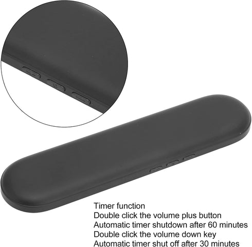 Cuifati Ultra Thin Pillow Speaker, Mini Bone Conduction Pillow Speaker with Stereo Bass, Bluetooth Pillow Speaker for Sleeping with Timer Function...