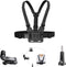 ASOCEA Action Camera Chest Mount Strap,Adjustable Vest Chest Harness Belt Compatible with Gopro Hero 13 12 11 10 9/AKASO EK7000/Brave 4/Brave 4 pr...