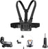 ASOCEA Action Camera Chest Mount Strap,Adjustable Vest Chest Harness Belt Compatible with Gopro Hero 13 12 11 10 9/AKASO EK7000/Brave 4/Brave 4 pr...