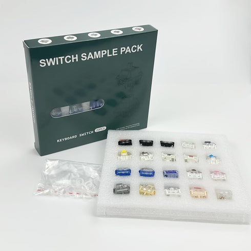 Kailh | Gateron Series Mechanical Keyboard Switches Sample Pack (20pcs)...
