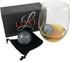 Luxe Whiskey Stones - Set of 2 Marble Chilling Spheres in Gift Box with Velvet Storage Bag...