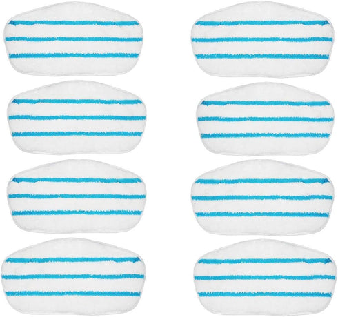 Flintar Replacement Mop Pads, Compatible with PurSteam PureSteam ThermaPro 211 10-in-1 Steam Mop Cleaner, 8-Pack...