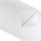 12 Sheets Self Adhesive Felt Sheets, 7.9x11.8inch Sticky Back Felt Sheets for Crafts Felt Drawer Liner for Jewelry Box Drawer DIY Crafts (White)...