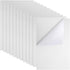 12 Sheets Self Adhesive Felt Sheets, 7.9x11.8inch Sticky Back Felt Sheets for Crafts Felt Drawer Liner for Jewelry Box Drawer DIY Crafts (White)...