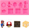 9-Cavity Silicone Cartoon Fondant Mold for Cake Decorating, Candy Making, and Resin Crafts - Chocolate, Gum Paste Tray, and Resin Casting...