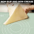 Silicone Baking Mat 24" x 16", Extra Thick Dough Rolling Mat with Measurements and Edge Heightening, Non-stick Food Grade Silicone Pastry Mat for ...