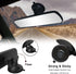 Rear View Mirror,LECAMEBOR Universal Thickened Anti-glare HD Car Interior Rear View Mirror-(With Adjustable Suction Cup)...