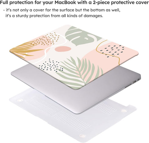 iCasso for MacBook Air 13 inch Case (Release 2010-2017 Older Version), Plastic Hard Shell Protective Case & Keyboard Cover Only for MacBook Air 13...