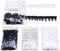 1 Pack 2 Meters Elastic Button Loop and 300pcs buttons for Snowsuit Hat Fur Collar Sewing Accessories DIY...