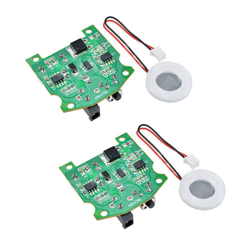 2 pcs Ultrasonic Mist Maker Atomizing Fogger Humidifier Module D20mm 113KHz w/PCB...