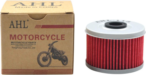 AHL 113 Oil Filter for Honda TRX350FE Rancher 4X4 ES 350 2000-2006 (Pack of 3)...