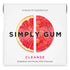 SIMPLY Gum | Cleanse with Grapefruit and Prickly Pear | Plant- Based Chewing Gum | Pack of Six (90 Pieces Total) | Synthetic Plastic Free + Aspart...