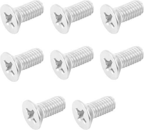 8PCS Brake Disc Rotor Screws Kit for Front Rotors and Brake Pads,Stainless Steel Screws for Brake System,OEM#936-000-601-40-H Compatible with Hond...