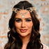 CLOACE Rhinestone Headband Gold Leave Pendant Headpiece Bride Wedding Crystal Hair Accessories for Women and Adult...