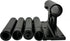 Bike Fork Mount Thru Axle Adapter 9mm 100mm, 12 x 100mm, 15 x 100mm, 15 x 110mm Roof Rack Truck Bed Van Interior L Track Floor Mount Unibody Sleev...