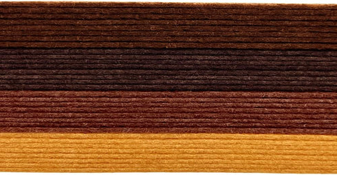 4x8 Pcs Felt Fabric Sheet 6x6 inches Brown Series Craft Squares Nonwoven 1mm Thick...