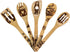 Nightmare Wooden Spoons Great Utensil Set Fun Idea Serving Utensils Burned Bamboo Spoons Kitchen House Warming Present Slotted Spoon 5 Piece...