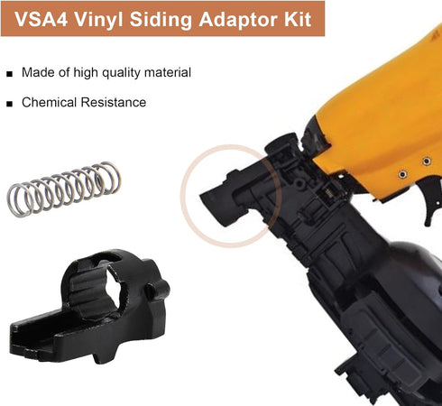VSA4 Vinyl Siding Adaptor Kit Compatible with RN46-1 Coil Roofing Nailer, Siding Nailer Kit with Spring...