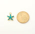 Gold Plated Enamel Starfish Charms Pendants for Jewelry Making,Five-Pointed Star Pendants,Alloy Cute DIY Jewelry Supplies for Necklace Bracelets E...