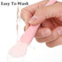 2PCS Silicone Face Mask Brush Applicator Soft Face Mask Applicator Face Mask Spatula Facial Mask Brush Skincare Applicator for Mud, Clay...