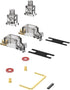 Stabilizer V3, Screw in Stabilizers with 2u 6.25u 7u Wires, PCB Mount Keyboard Stabilizers for Mechanical Keyboards (V3 Smokey 100% Kit)...