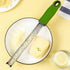 Sunkuka Pro Citrus Lemon Zester & Cheese Grater Stainless Steel - Ginger,Garlic,Potato Nutmeg,Chocolate Peeler with Cover and Cleaning Brush...