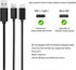 Charger Fit for Kindle Fire Tablet with 5Ft Type-C and Micro USB Cable for Charging Fire HD 6 7 8 10/Fire Max 11/Fire Plus/Kids/Kids Pro/HD HDX/Ki...