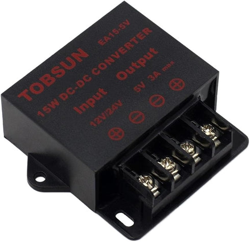DC Converter Step Down Regulator 5V Regulated Power Supplies Transformer Converter (5V 3A 15W)...