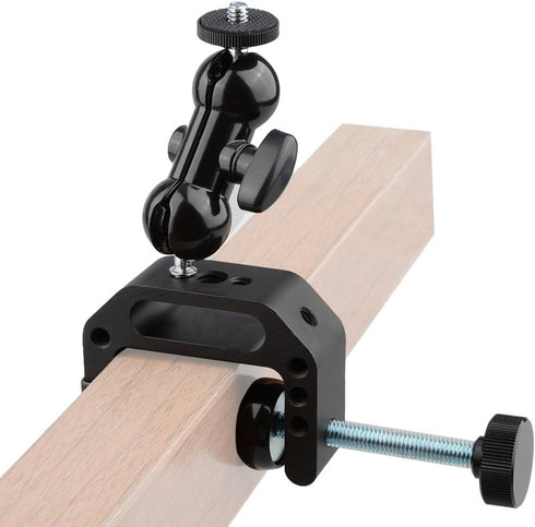 CAMVATE Camera Clamp Mount for DSLR Camera Led Video Light and Binoculars Holder Mount - 1122...