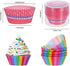 600PCS/Set Muffin Cupcake Paper Cups Cake Forms Cupcake Liner Baking Muffin Box Cup Case Party Tray Cake Mold Decorating Tools...
