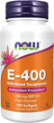 NOW Supplements, Vitamin E-400 IU Mixed Tocopherols, Antioxidant Protection*, 100 Softgels...