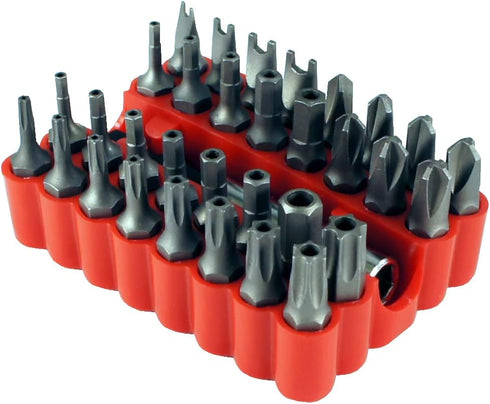 33-Piece Security Insert Screwdriver Bit Set...
