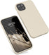 kwmobile Case Compatible with Apple iPhone 13 Case - TPU Silicone Phone Cover with Soft Finish - Cream...