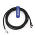 Eonvic Industrial M8 4 Pin A-Code Female Right Angle to Open Connector Molded Shielded Aviation Sensor Cable Waterproof IP67 Cat 5e High Flex Cabl...