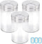 Segarty Spice Jars, 3 Pack 3 oz Spice Bottles with Shaker Lids, Glass Empty Seasoning Containers with Adjustable Pour Holes for Kitchen Spice Stor...