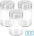 Segarty Spice Jars, 3 Pack 3 oz Spice Bottles with Shaker Lids, Glass Empty Seasoning Containers with Adjustable Pour Holes for Kitchen Spice Stor...
