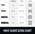 Premium Knife Sheaths for Kitchen Knives 4"-10" Sizes | Universal Knife Edge Guards Set - BPA-Free Knife Cover Guards | Non-toxic and Food Safe (5...