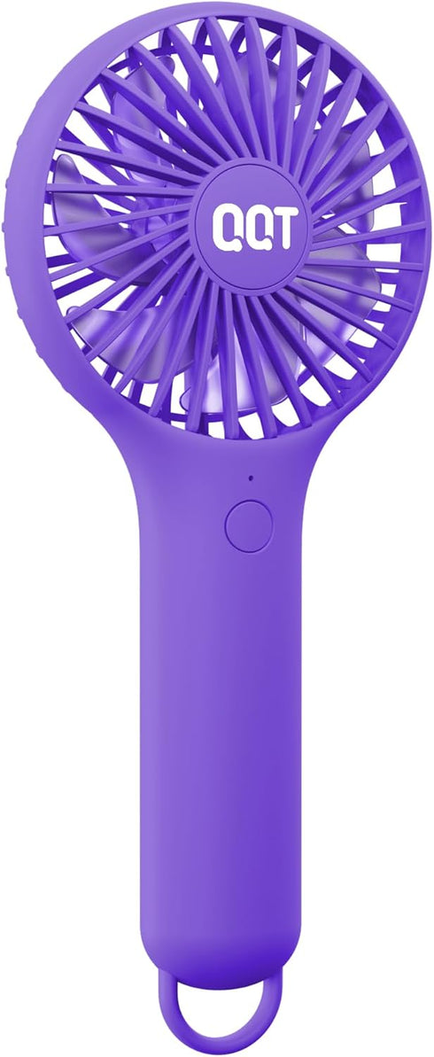 Mini Handheld Fan,Small Personal Fan with 3Speeds,Portable Battery Operated Fans,USB Rechargeable Makeup Eyelash Fan,Strong Hand Fan for Travel Of...