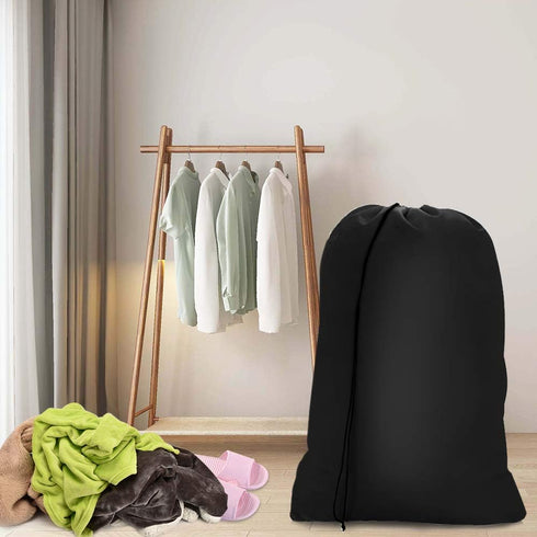 2 Pack Heavy Duty Large Laundry Bag 28 x 45 inch Extra Hamper Bag Dirty Clothes Organizer Drawstring Cloth Laundry Bag for Travel Camp Home Colleg...