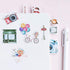 Mini Size Scrapbook Stickers, 45pcs Doraking DIY Decoration Travel Stickers Life Set for Travel Case, Laptop, Planners, Calendars, Scrapbook, Suit...