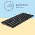 Perixx PERIBOARD-432 Wired Mini USB Keyboard - X Type Scissor Keys - Big Print Keys - US English, Black...