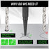 SWANLAKE 4-Piece Nail Setter Punch and Center Punch Set...