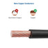 Cable Matters Heavy Duty 12 ft Speaker Wire 12 Gauge, Oxygen-Free Bare Copper (OFC) Banana Plug Speaker Cable - 12 Feet / 3.6 Meters...