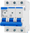 Baomain Mini Circuit Breaker NXB-63 D63 AC 400V 63Amp 3 Pole DIN Rail Mounting Work for Motor Protection and Air Compressor...