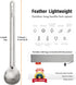 TiTo Titanium Long Handle Spork and Spoon Eco-Friendly Ultralight Portabale Flatware for Outdoor Camping Backpacking Hiking Travel Picnic Tablewar...